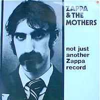 Cover Not Just Another Zappa Record